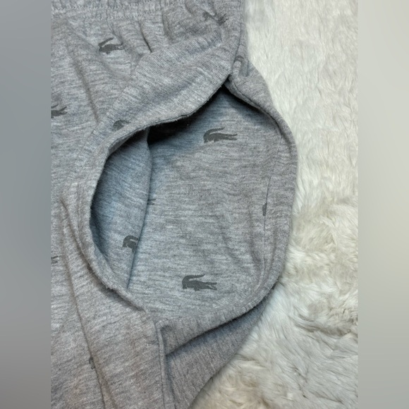 LACOSTE 🐊 size large gray sleep pants - Picture 8 of 9